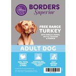 Borders Superior Adult Dog Free Range Turkey with Parsley, Papaya, Nettle, Zucchini & Pumpkin