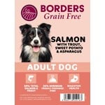 Borders Grain Free Adult Dog Dry Food with Salmon, Trout, Sweet Potato & Asparagus