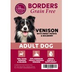 Borders Grain Free Adult Dog Dry Food with Venison, Sweet Potato & Mulberry