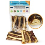 jr pet products Ostrich Ribbles Natural Dog Treats, 2 Pack