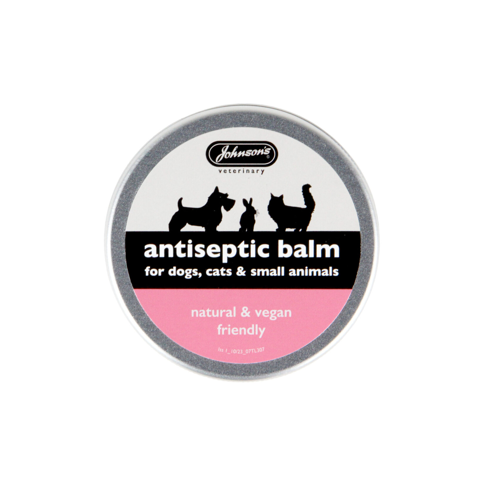 Johnson's Veterinary Antiseptic Natural Balm for Dogs, Cats and Small Animals, 45g