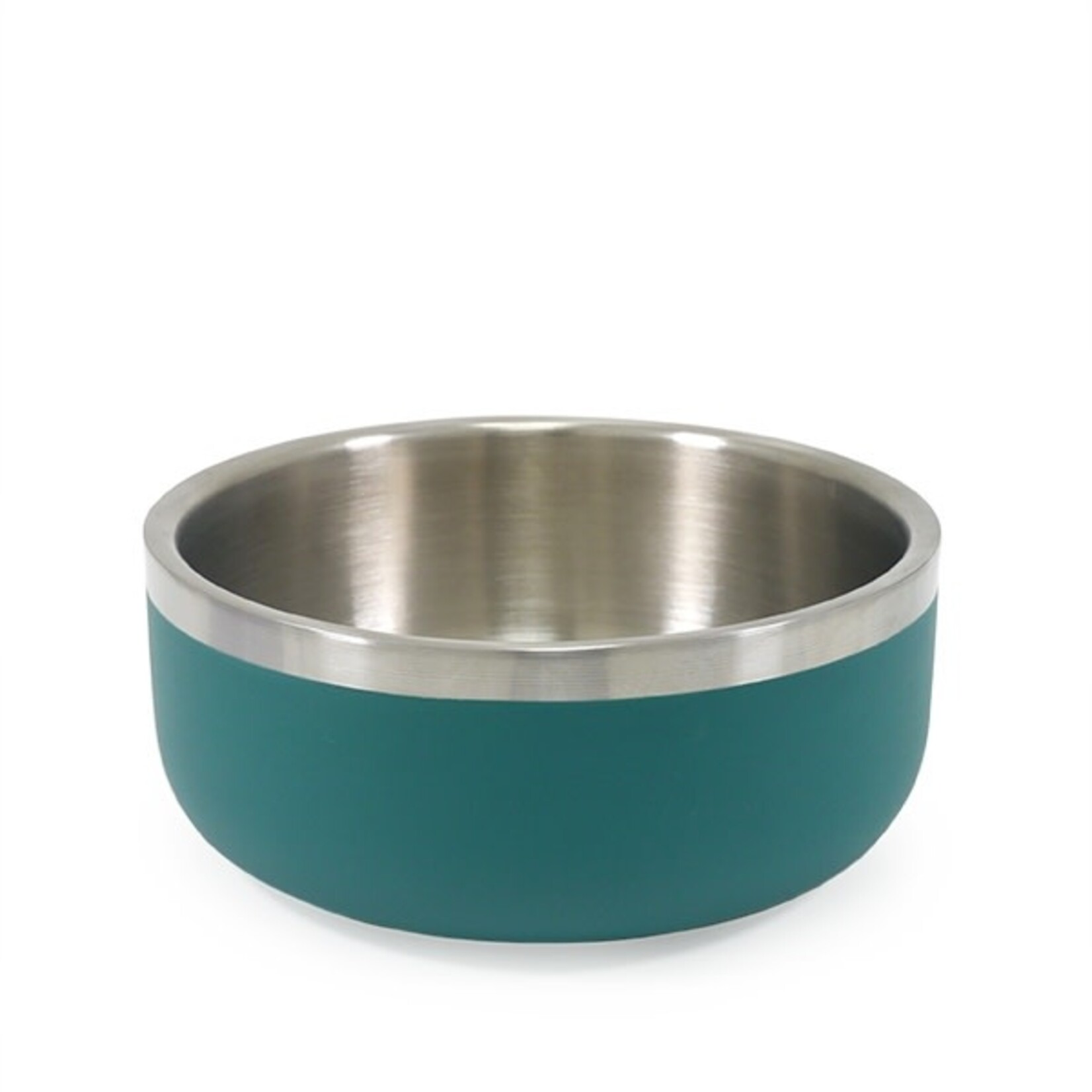 Rosewood Double Wall Stainless Steel Premium Pet Bowl in Teal