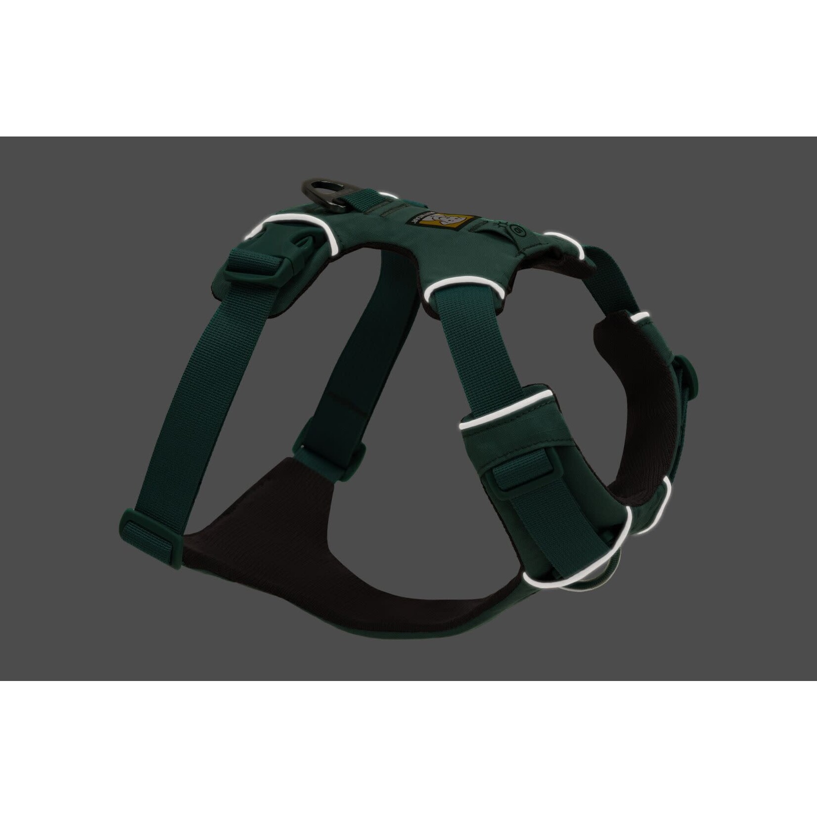 Ruffwear Front Range Dog Harness, River Rock Green