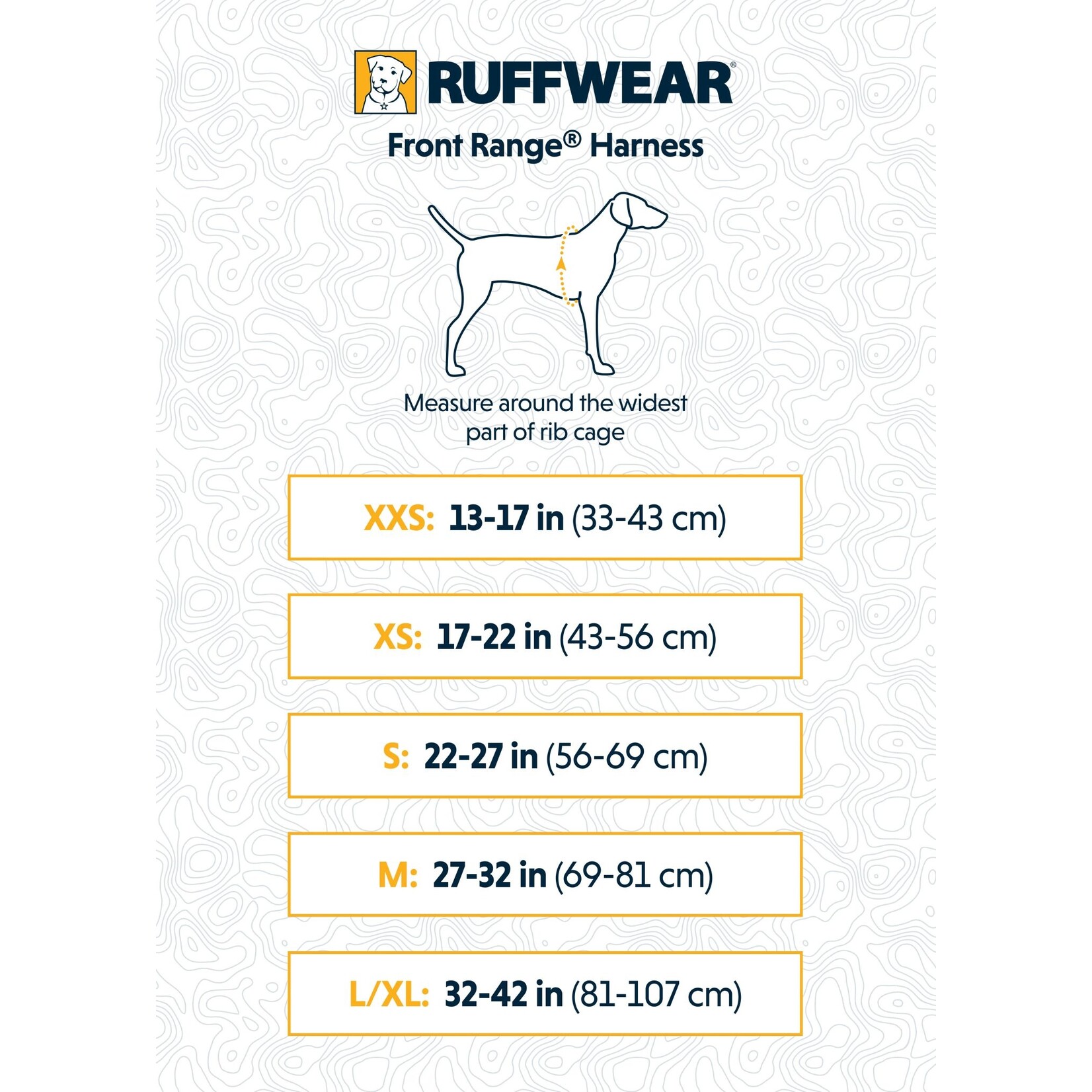 Ruffwear Front Range Dog Harness, Spring Mountains