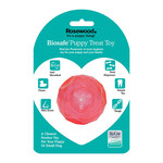 Rosewood Biosafe Puppy Treat Ball, Pink