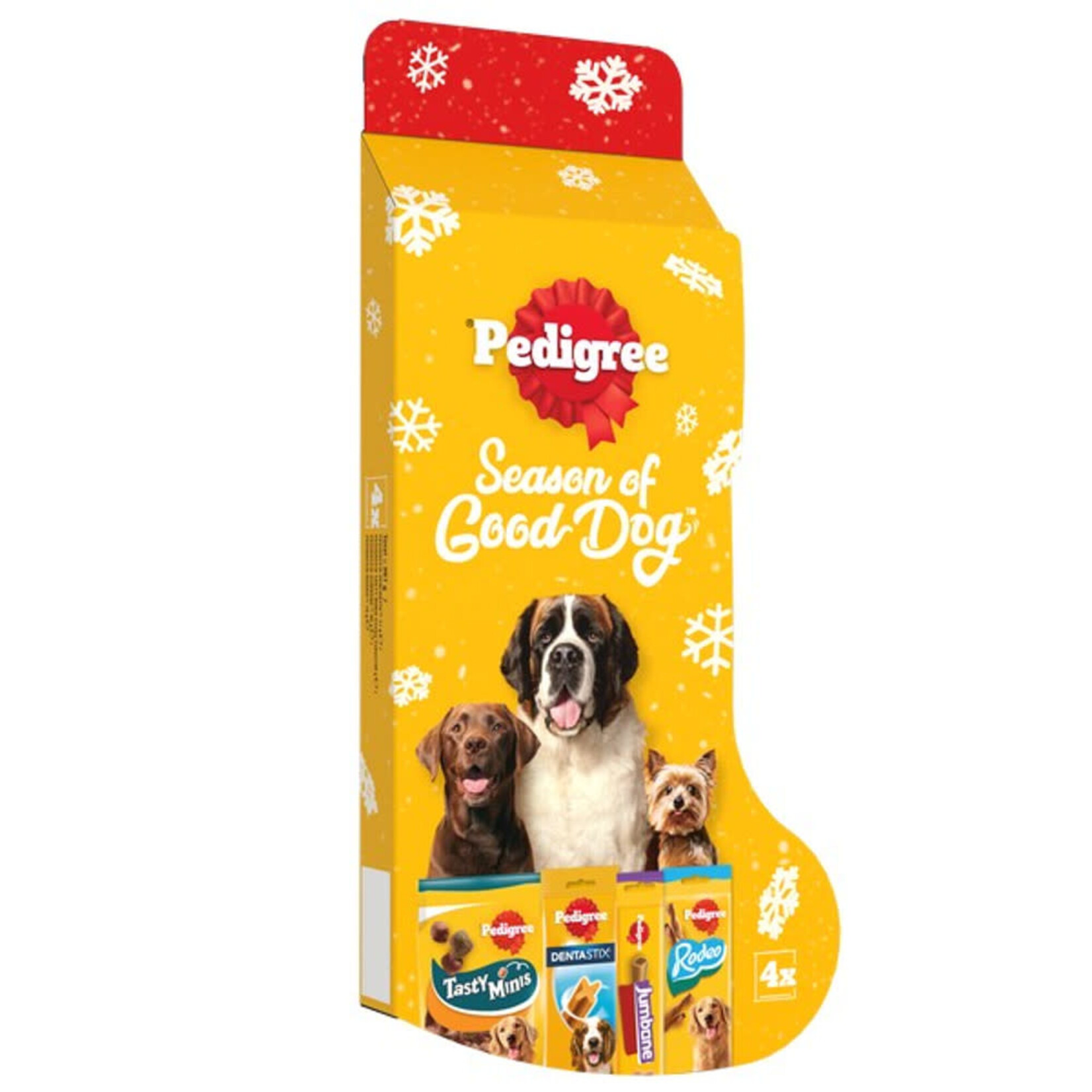 Pedigree Christmas Stocking 'Season of Good Dog' Dog Treats