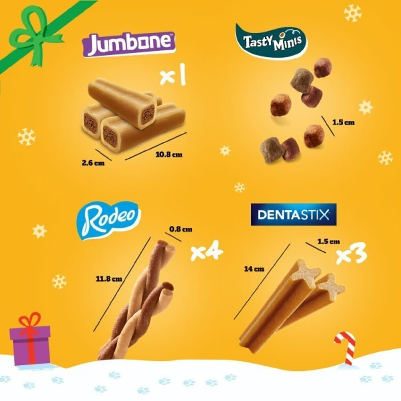 Pedigree Christmas Stocking 'Season of Good Dog' Dog Treats