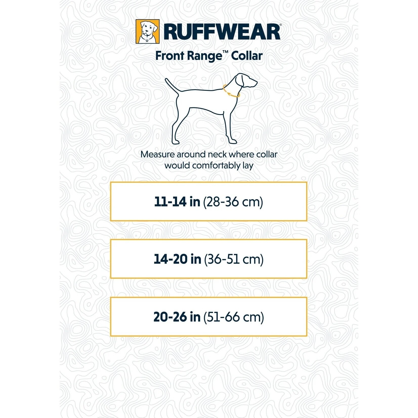 Ruffwear Front Range Dog Collar, Basalt Grey