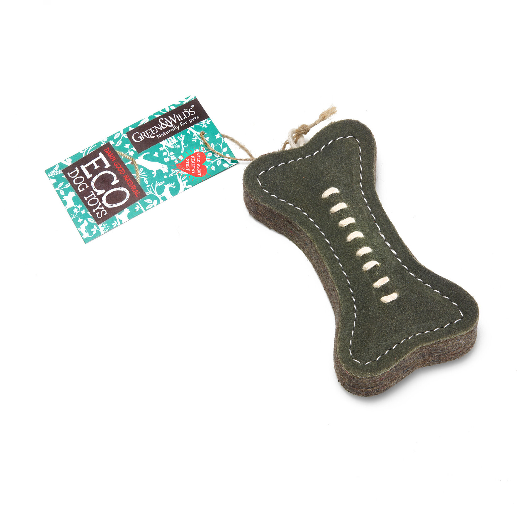 Green and Wild's Green Bone Eco Dog Toy