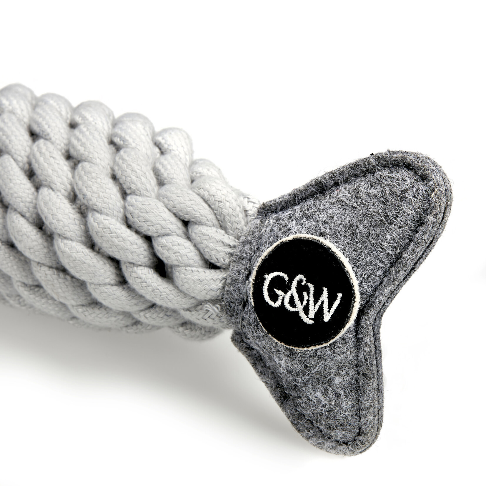 Green and Wild's Roger the Ropefish Eco Dog Toy