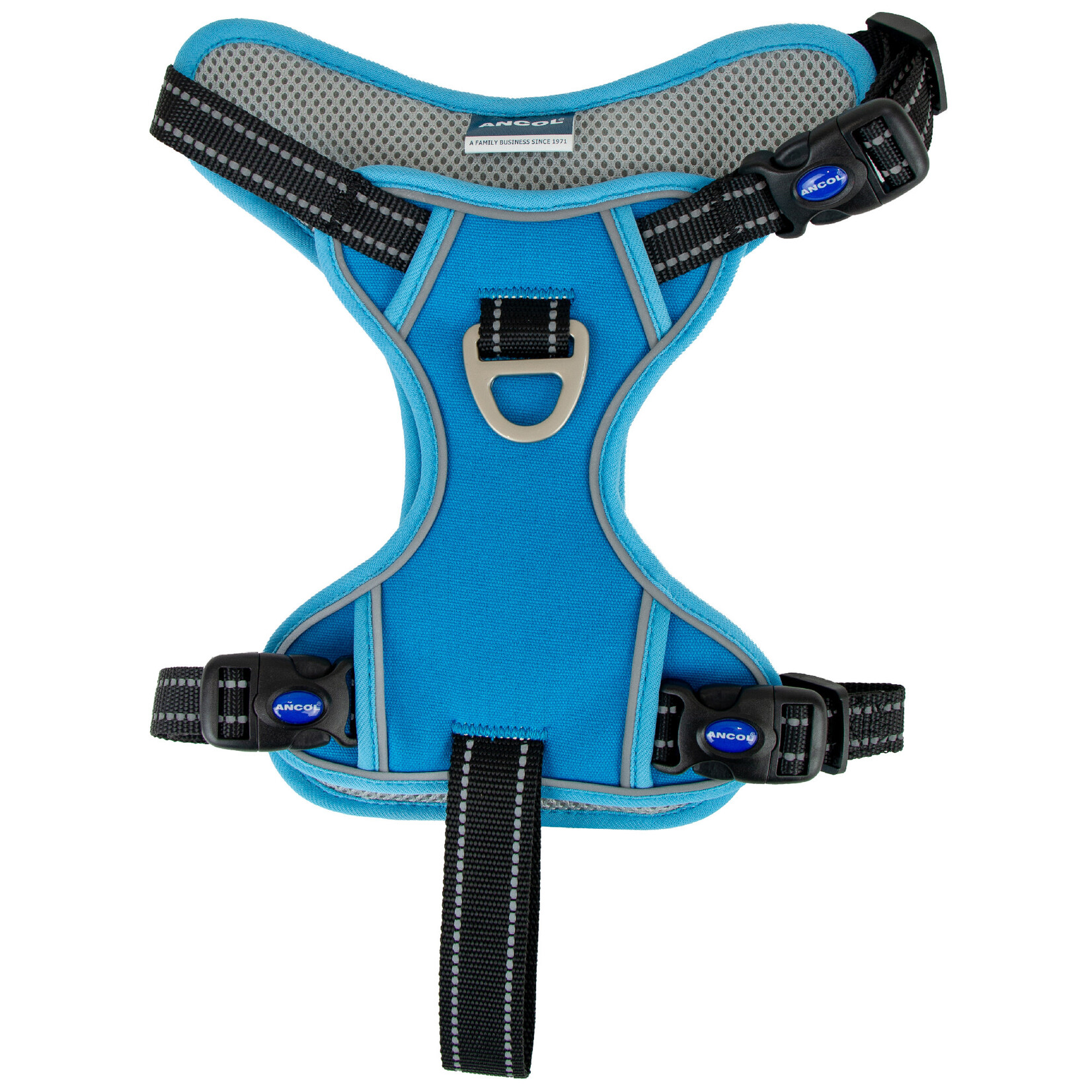 Ancol Viva Exercise & Travel Dog Harness, Blue