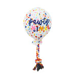 Ancol Pawty Balloon Rope Plush Dog Toy