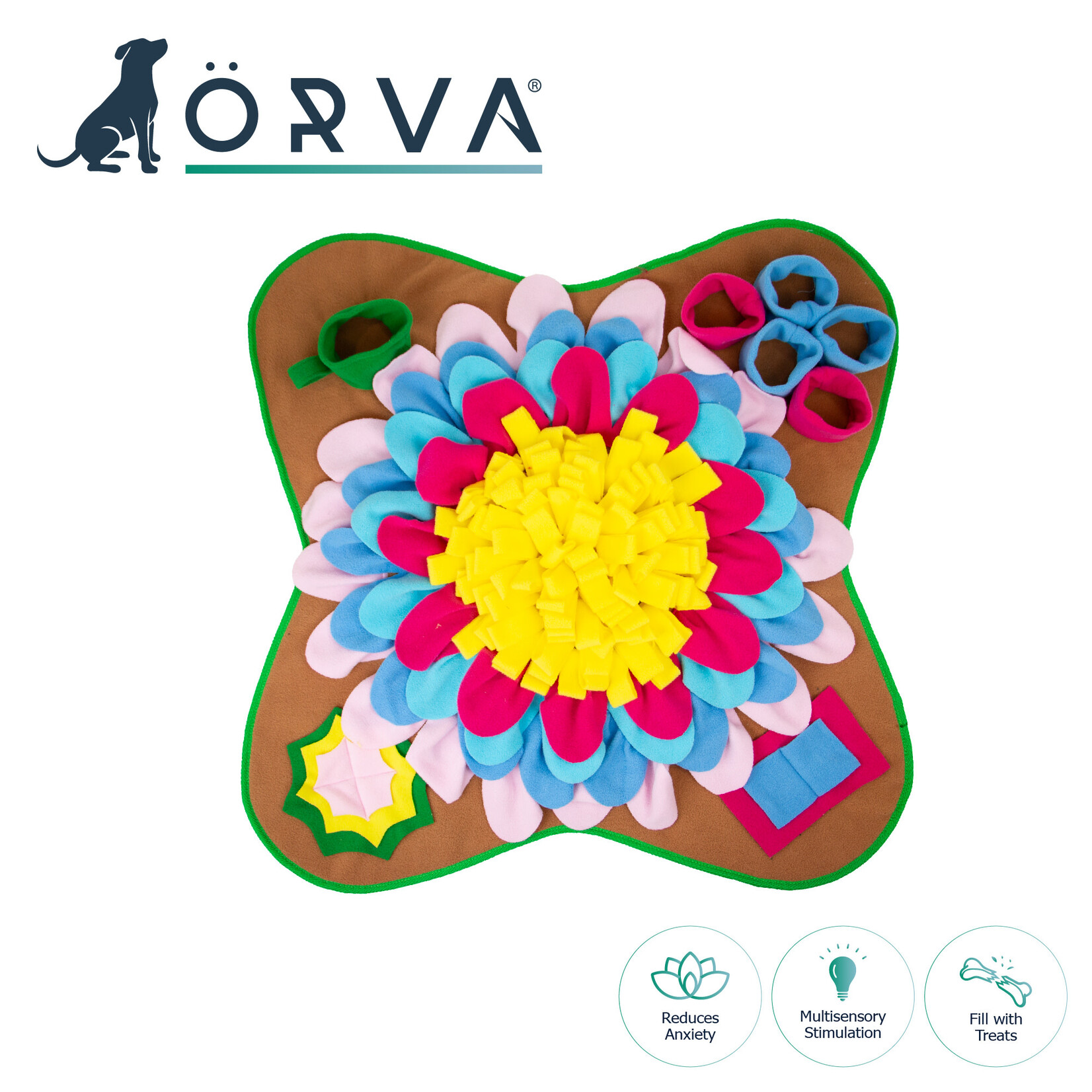 Ancol Orva Square Dog Snuffle Mat