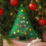Zöon Plush Squeaky Christmas Tree Dog Toy