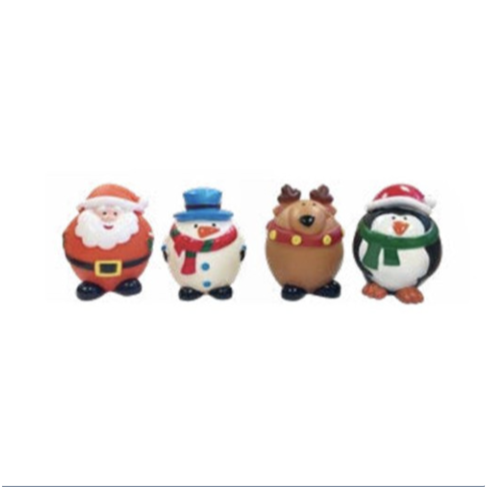 Happy Pet Festive Christmas Vinyl Mix Dog Toys
