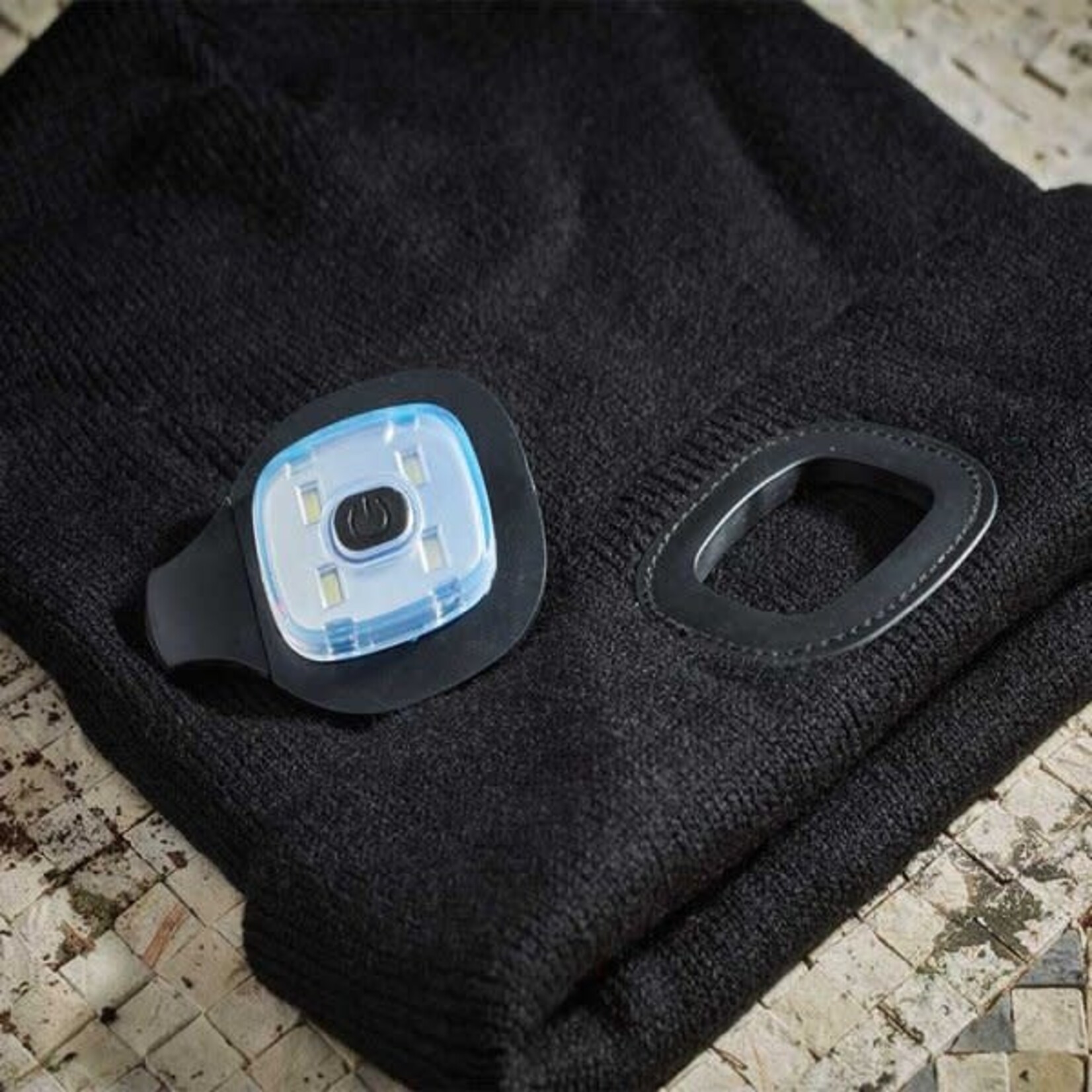 Zöon BeanyBeam Beanie with LED Light, Black