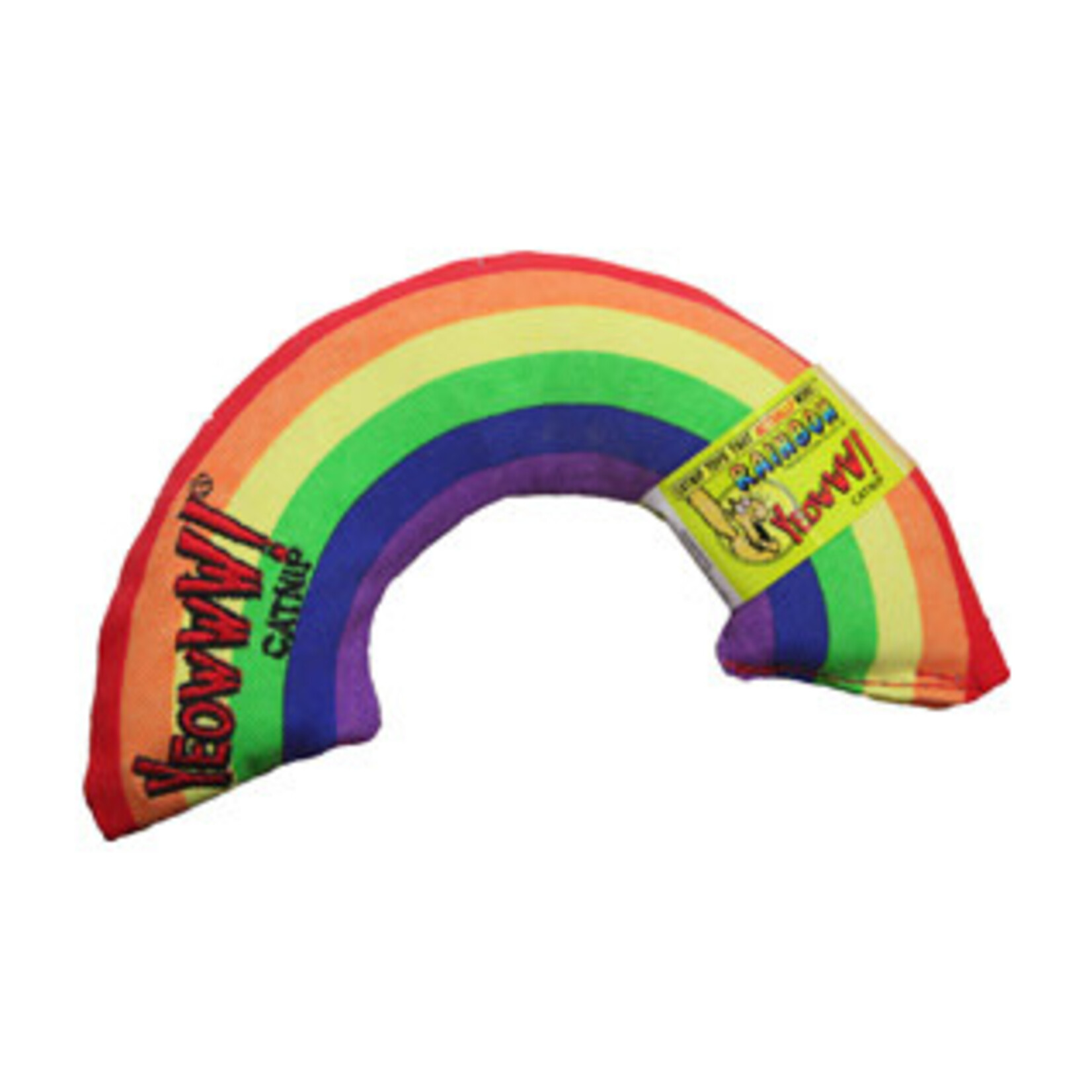 Rosewood Yeowww! Catnip Rainbow Cat Toy, 15 cm