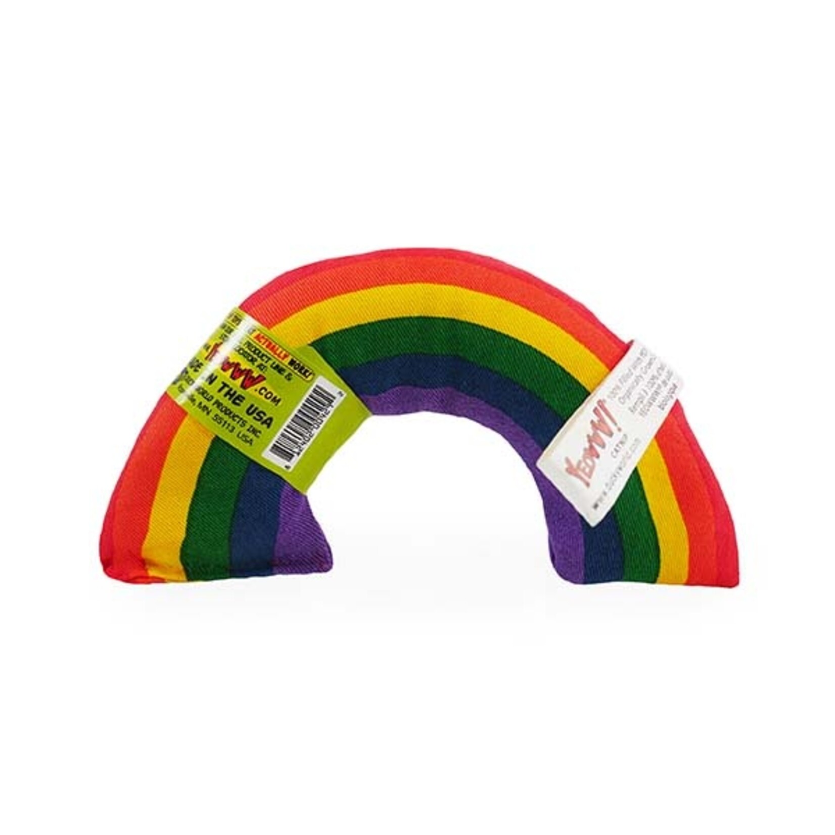 Rosewood Yeowww! Catnip Rainbow Cat Toy, 15 cm