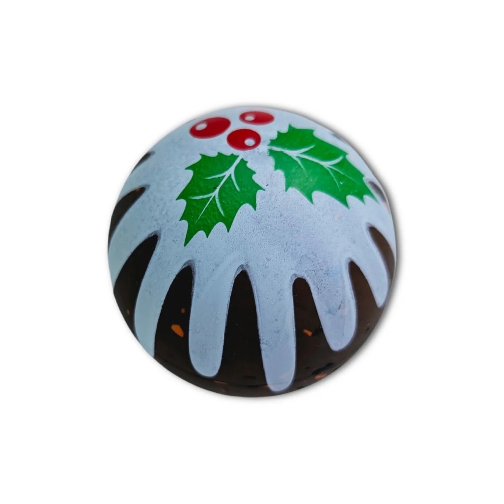 Sportspet Christmas Pudding High Bounce Balls Dog Toy