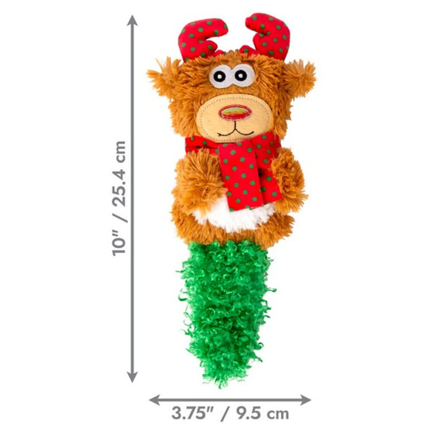 KONG Holiday/Christmas Kickeroo Character Catnip Cat Toy, Assorted