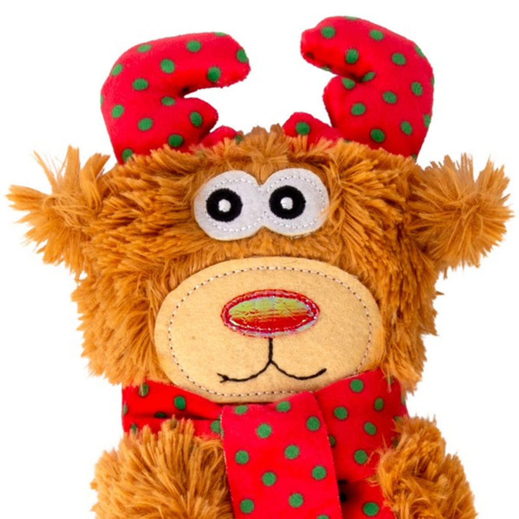 KONG Holiday/Christmas Kickeroo Character Catnip Cat Toy, Assorted