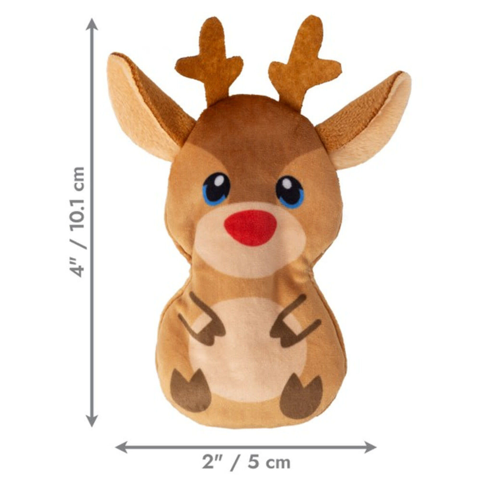 KONG Holiday/Christmas Refillables Reindeer Catnip Cat Toy