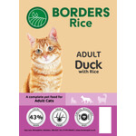Borders Super Premium Adult Cat Dry Food with Duck & Rice