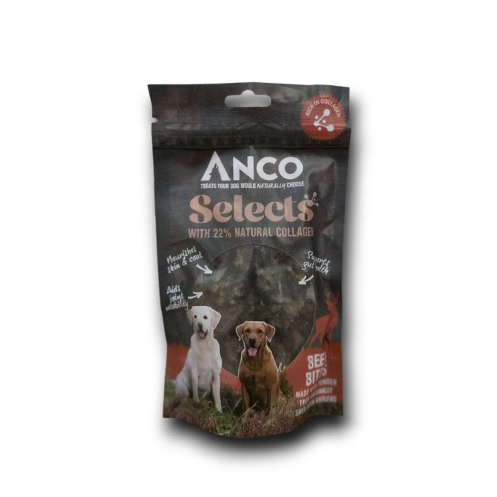 Anco Selects Beef Bites with Collagen Dog Treats, 85g
