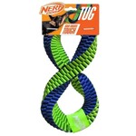 Nerf Nylon Square Braided Twisted Infinity Tug Dog Toy, 30cm