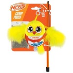 Nerf Plush Bird with Bell & Wand Catnip Cat Toy, 9cm