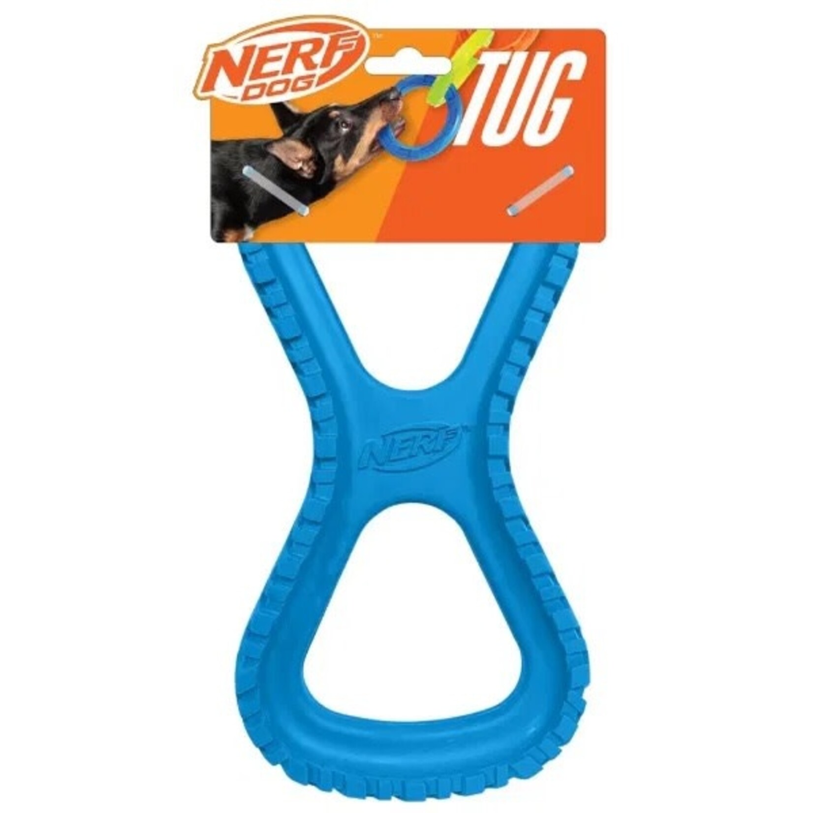 Nerf Rubber Tire Infinity Tug Dog Toy, 25cm