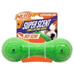 Nerf TPR/PP Scented Beef Super Scent Barbell Solid Core Dog Toy, 18cm