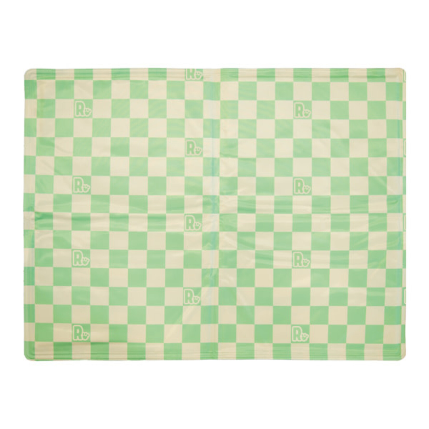 Rosewood Green Checkered Dog Cool Mat, Medium 65 x 50cm