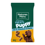Natures Menu Puppy Meaty Treats Chicken & Pork, 50g