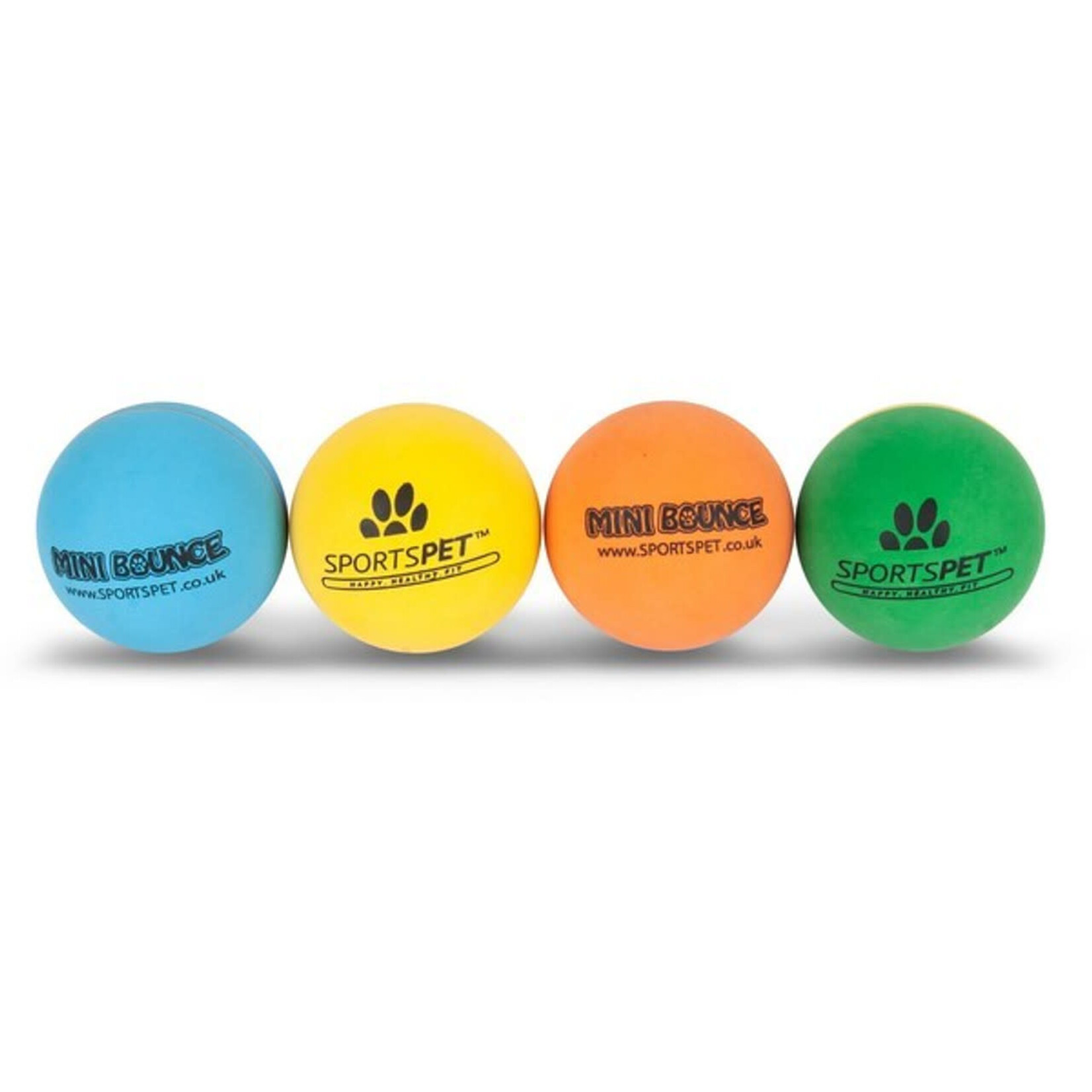 Sportspet Mini Bounce Ball Toy for Small Dogs & Puppies, Single
