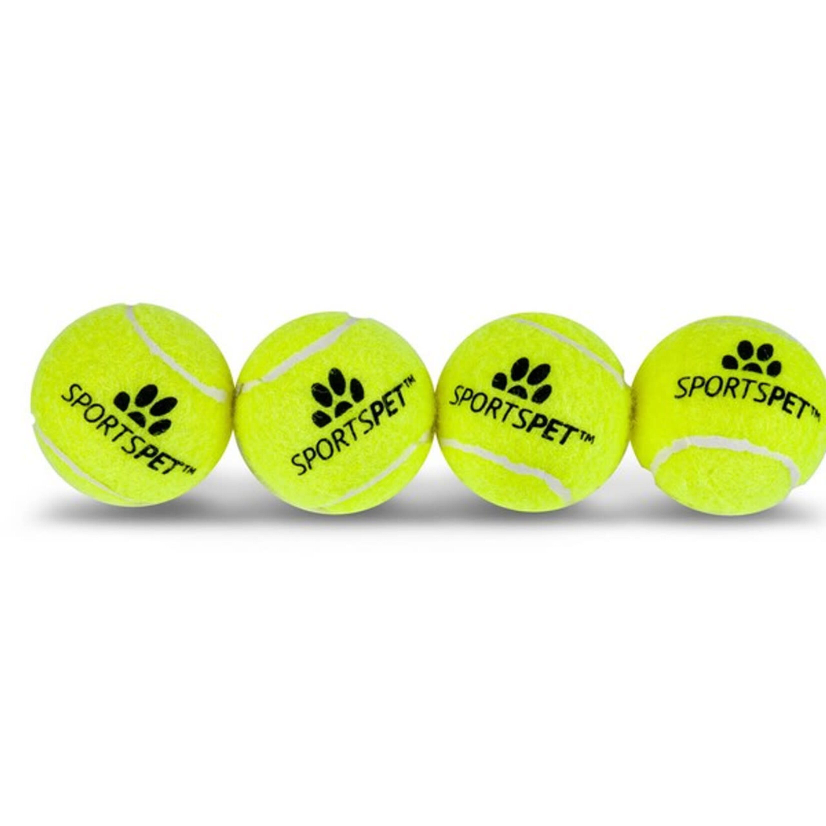 Sportspet Mini Tennis Ball Dog Toy, Single