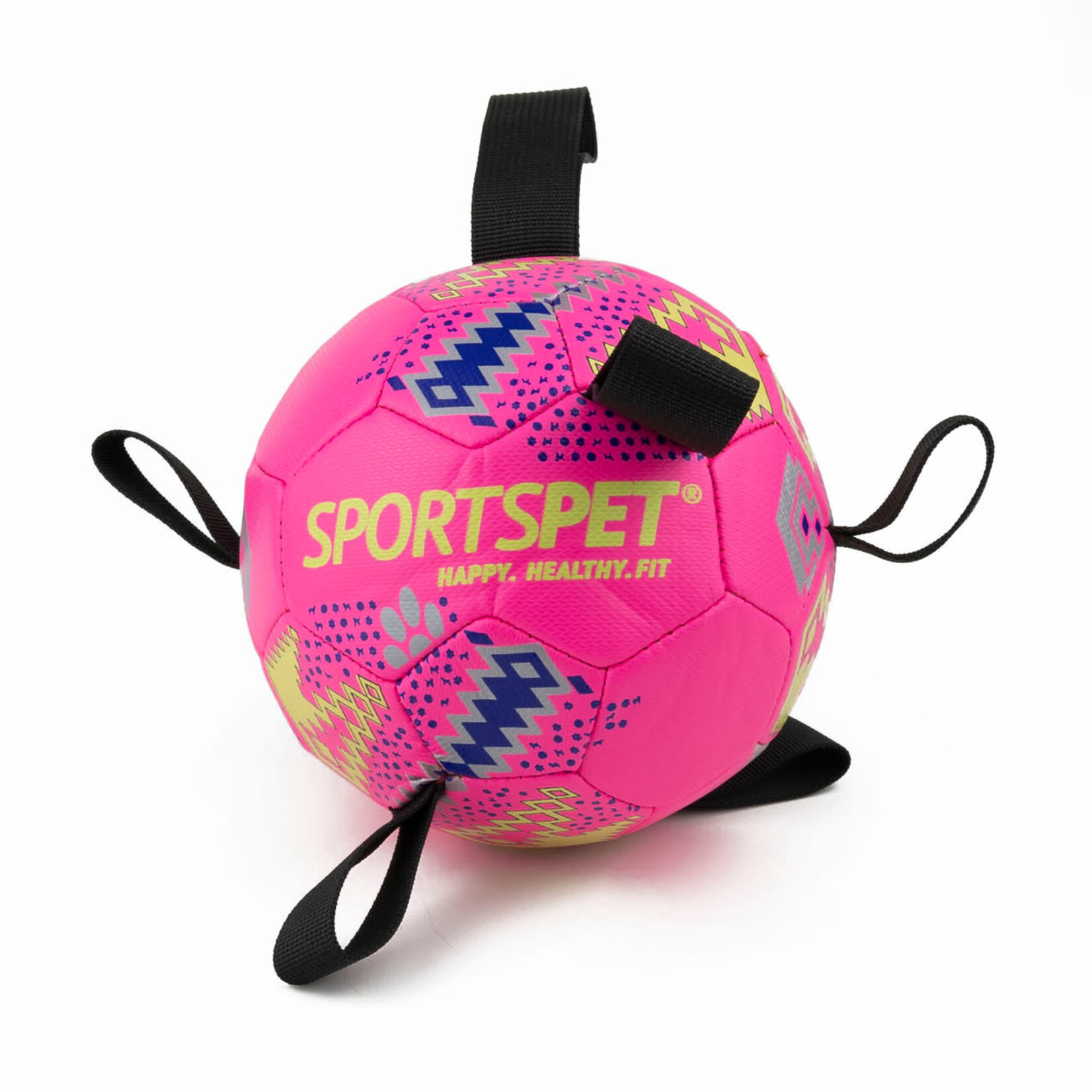 Sportspet Tab Tug Football Dog Toy