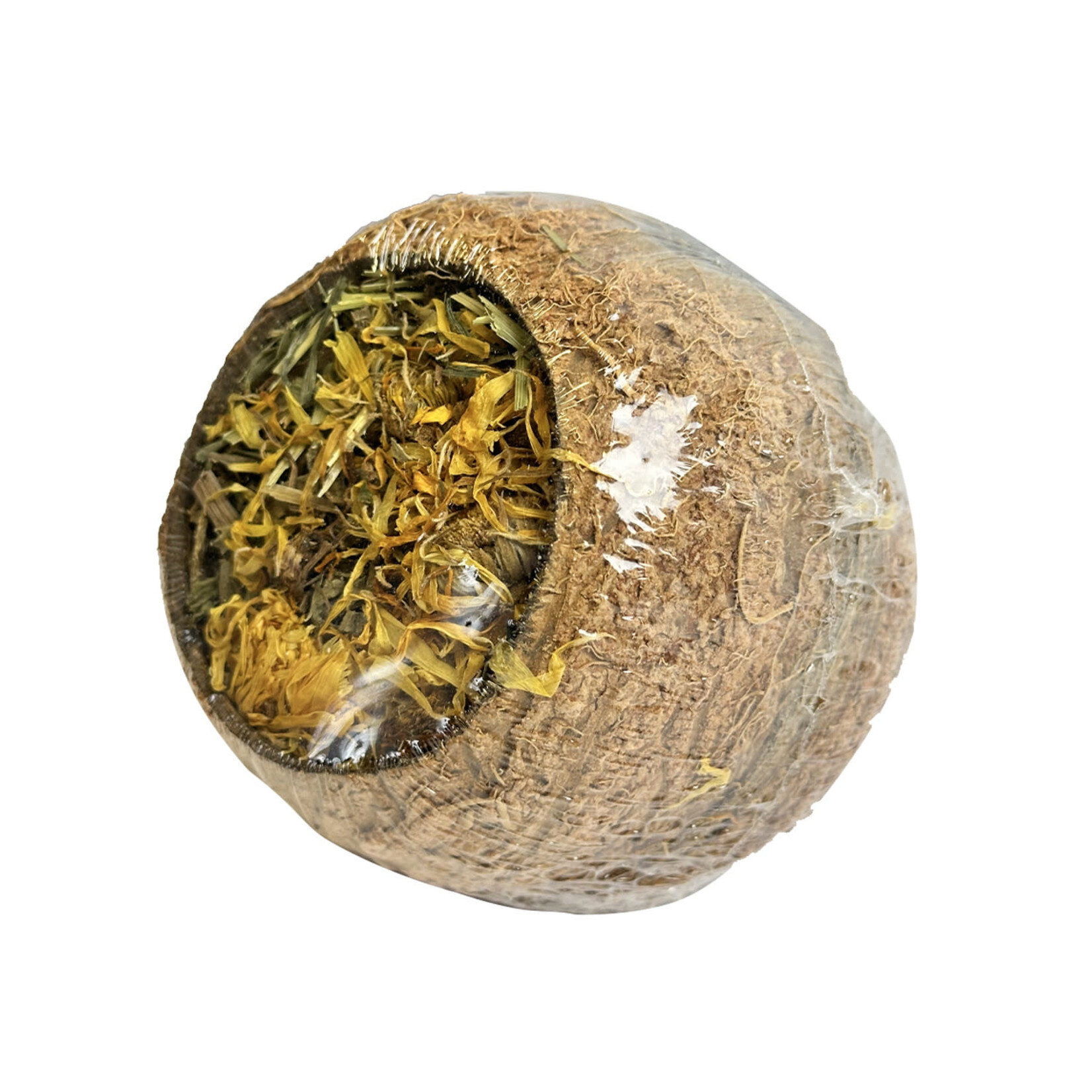 Happy Pet Forage Filled Coconuts for Small Animals