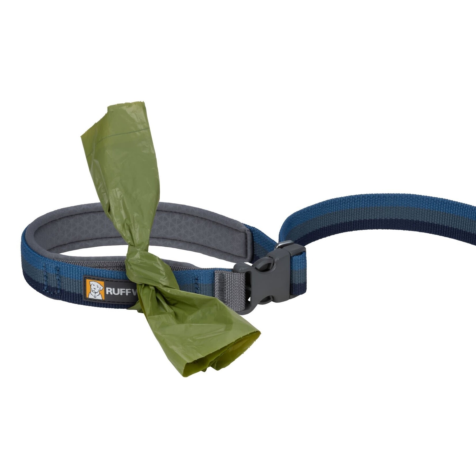 Ruffwear Roamer Bungee Hands-Free Dog Lead, Orion Blue