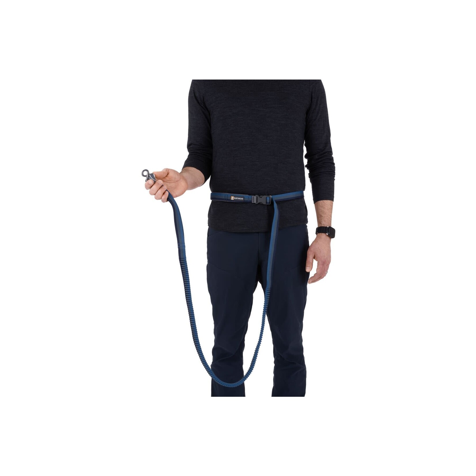 Ruffwear Roamer Bungee Hands-Free Dog Lead, Orion Blue