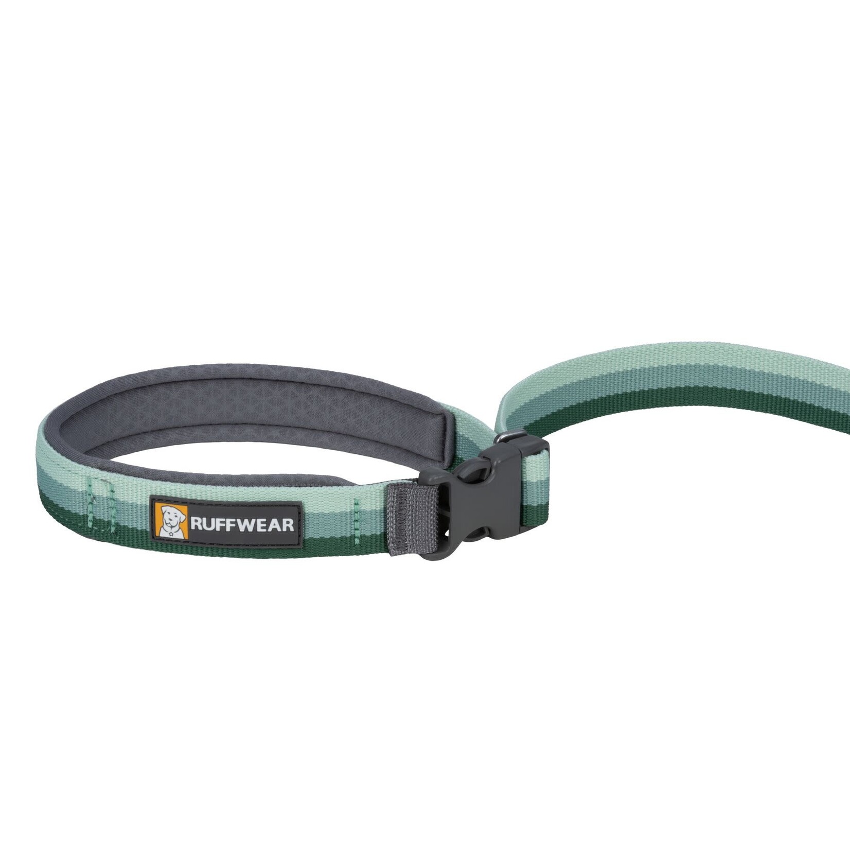 Ruffwear Roamer Bungee Hands-Free Dog Lead, River Rock Green