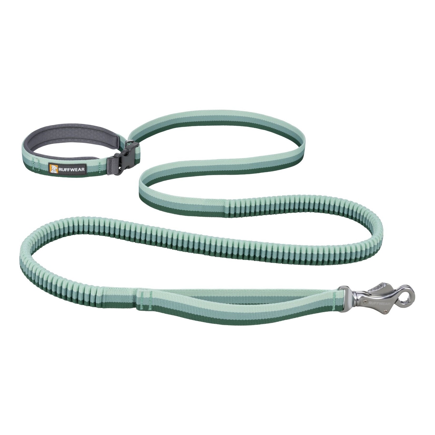 Ruffwear Roamer Bungee Hands-Free Dog Lead, River Rock Green
