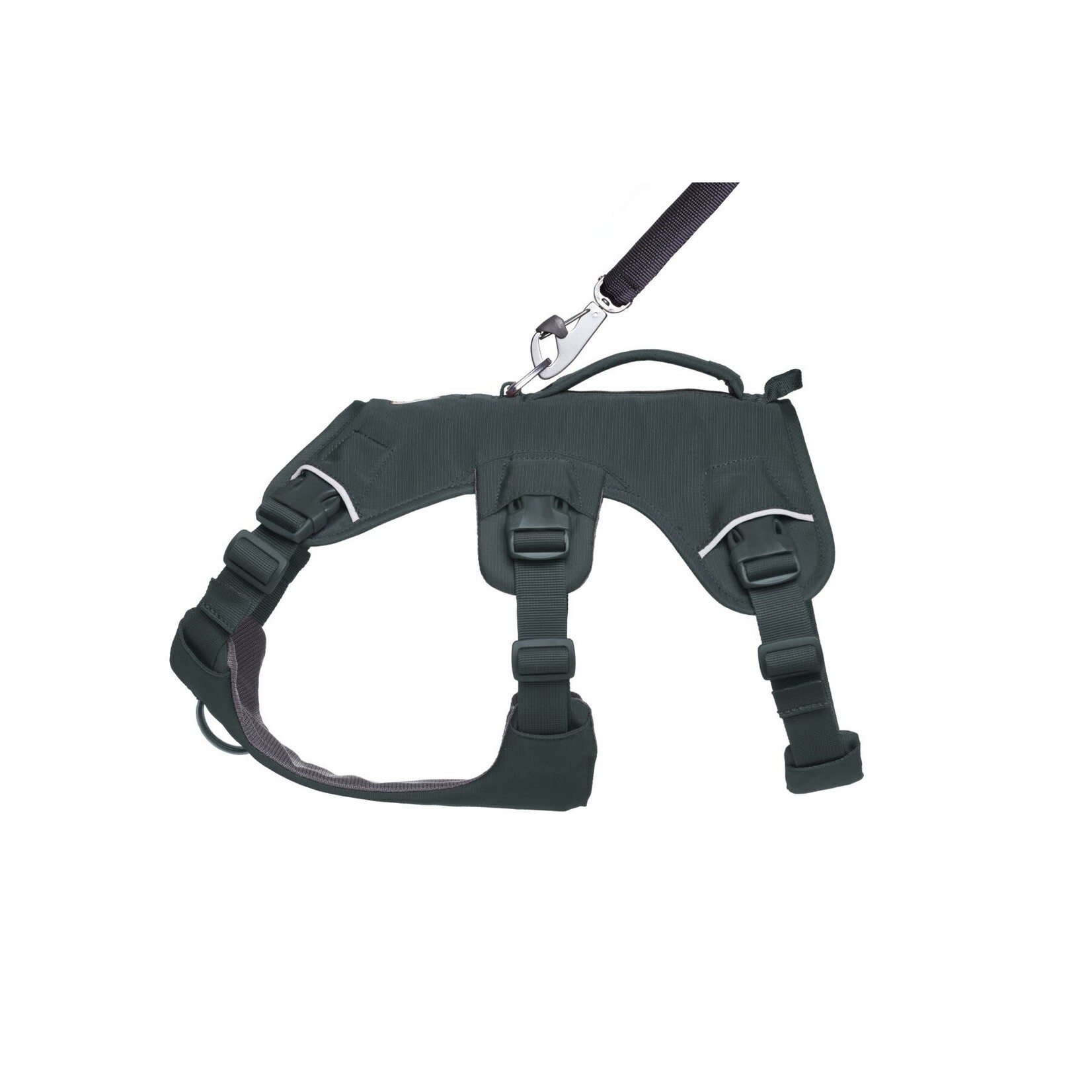 Ruffwear Web Master Dog Harness with Handle, Basalt Gray