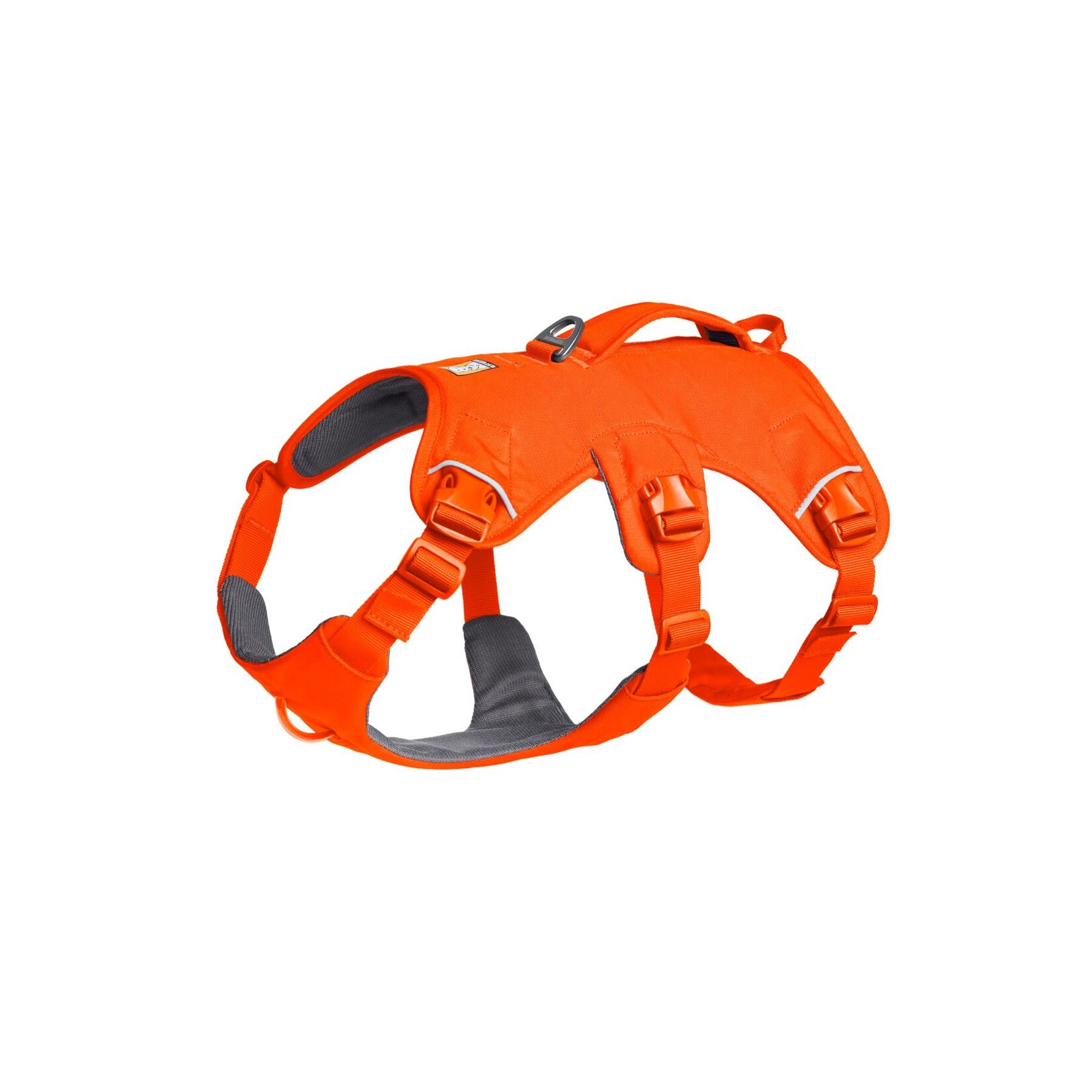 Ruffwear Web Master Dog Harness with Handle, Blaze Orange