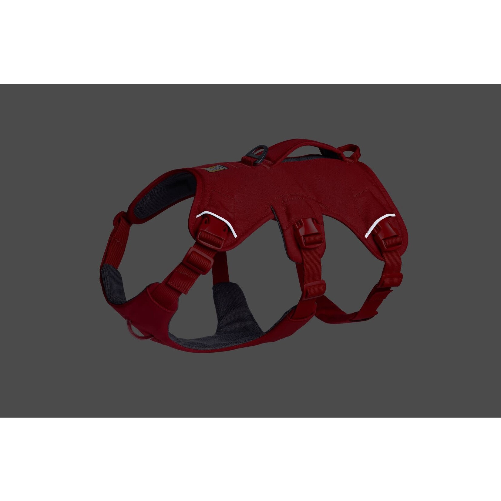 Ruffwear Web Master Dog Harness with Handle, Red Canyon