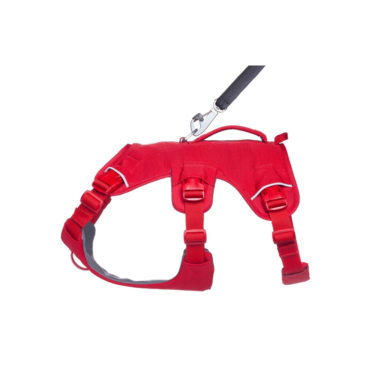 Ruffwear Web Master Dog Harness with Handle, Red Canyon
