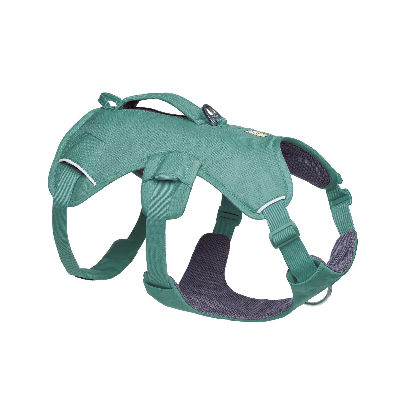 Ruffwear Web Master Dog Harness with Handle, River Rock Green