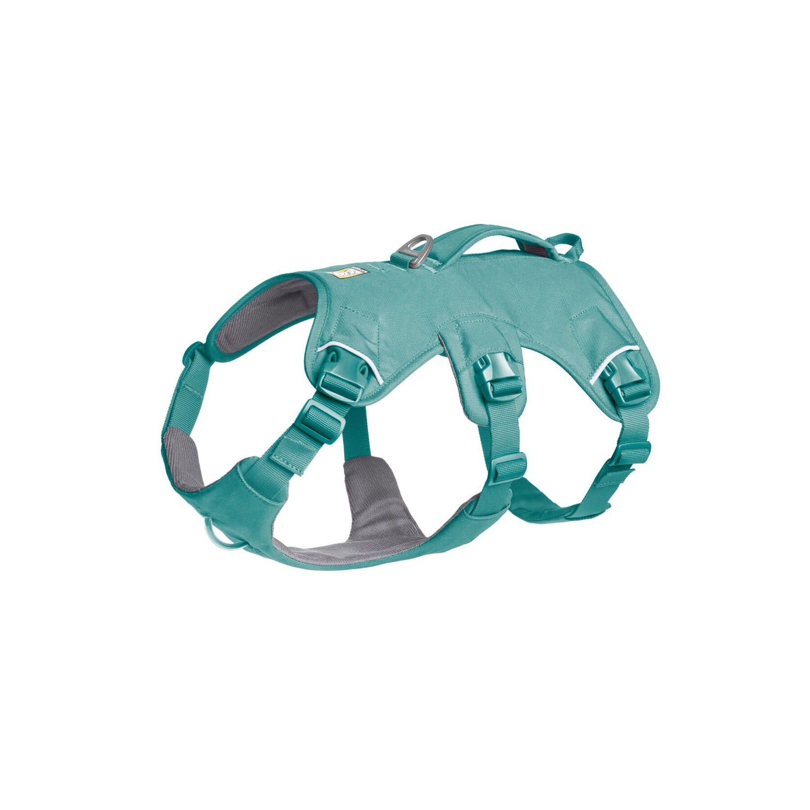Ruffwear Web Master Dog Harness with Handle, River Rock Green