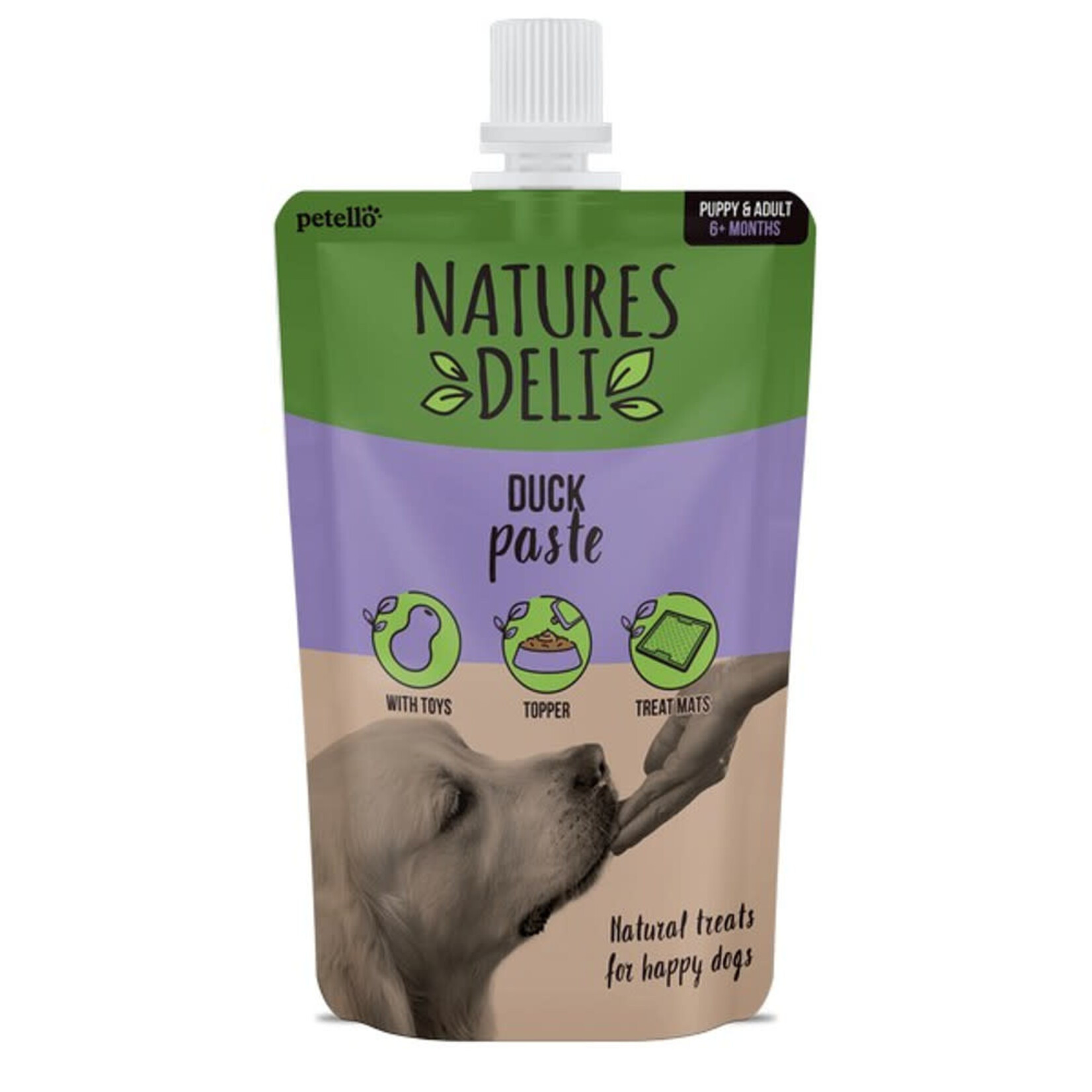 petello Natures Deli Gluten Free Paste Dog Treat, 100g