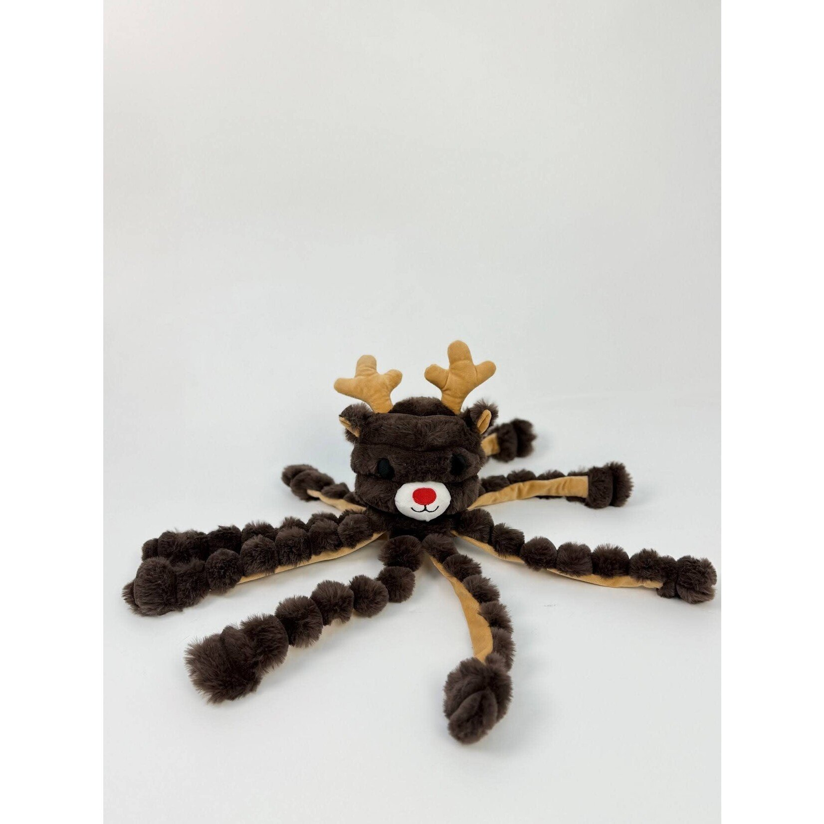 Gor Pets Reef Holiday Octo-Reindeer Christmas Dog Toy